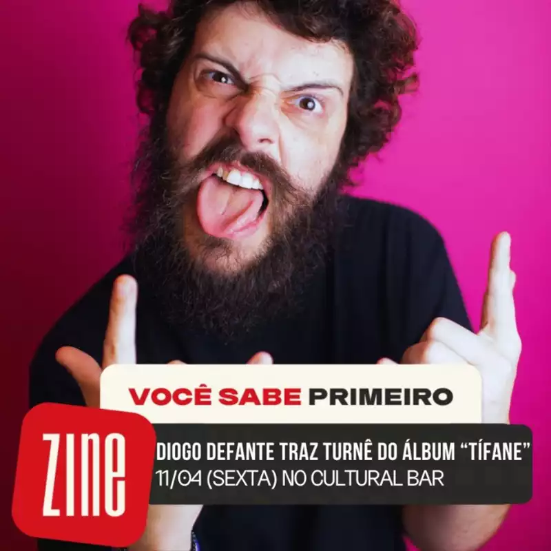 Diogo Defante em Juiz de Fora (Foto: Divulgação)